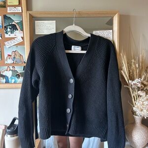 Old Navy Women's Black Cardigan Sweater